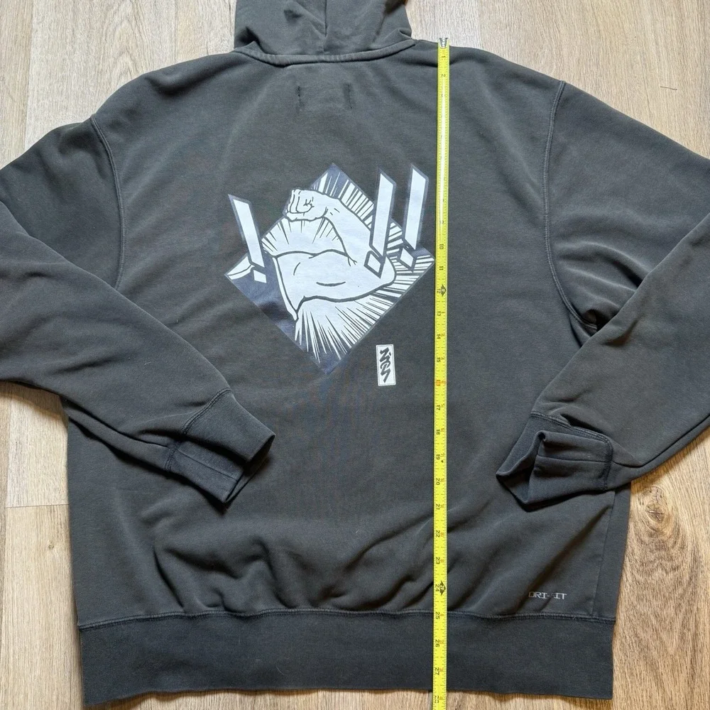 Nike‎ Jordan Zion Williamson Dry-Fit Basketball Men's Hoodie AcidBlack M